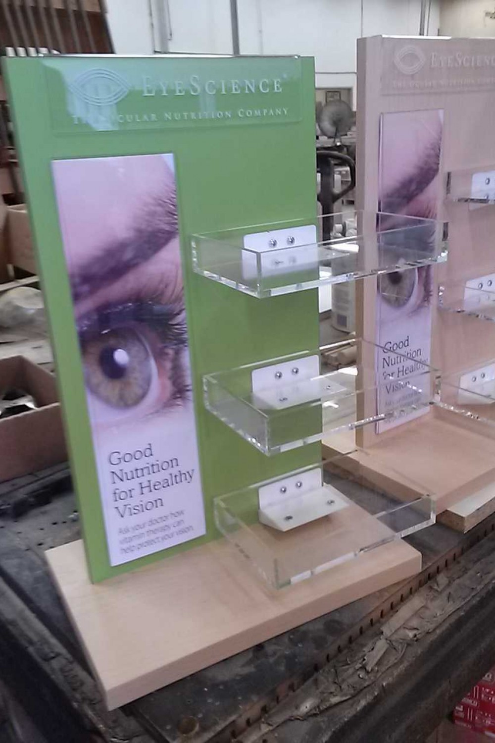 Eye Science Table Top Display